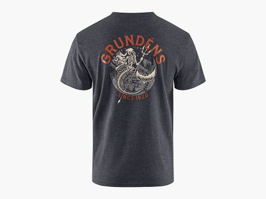 Grundéns Dead Reckoning SS T-Shirt Heather Charcoal Men XL