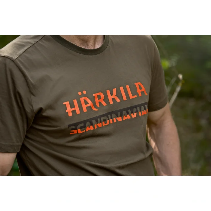 HARKILA T-shirt – Scandinavian S/S – Grape leaf (10245003100), afbeelding 5 van 7