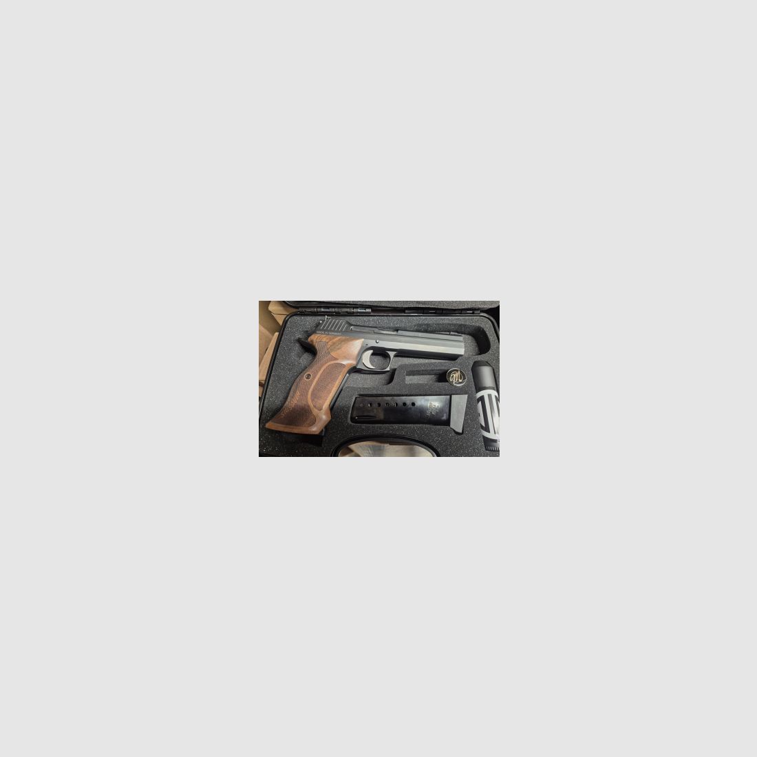 SIG SAUER P210 Super Target Black 5" 9mm Luger - Made in Germany
