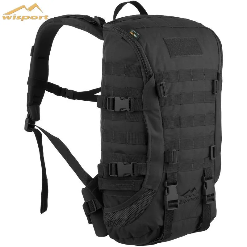 Backpack WISPORT ZIPPER FOX 25 Cordura BLACK