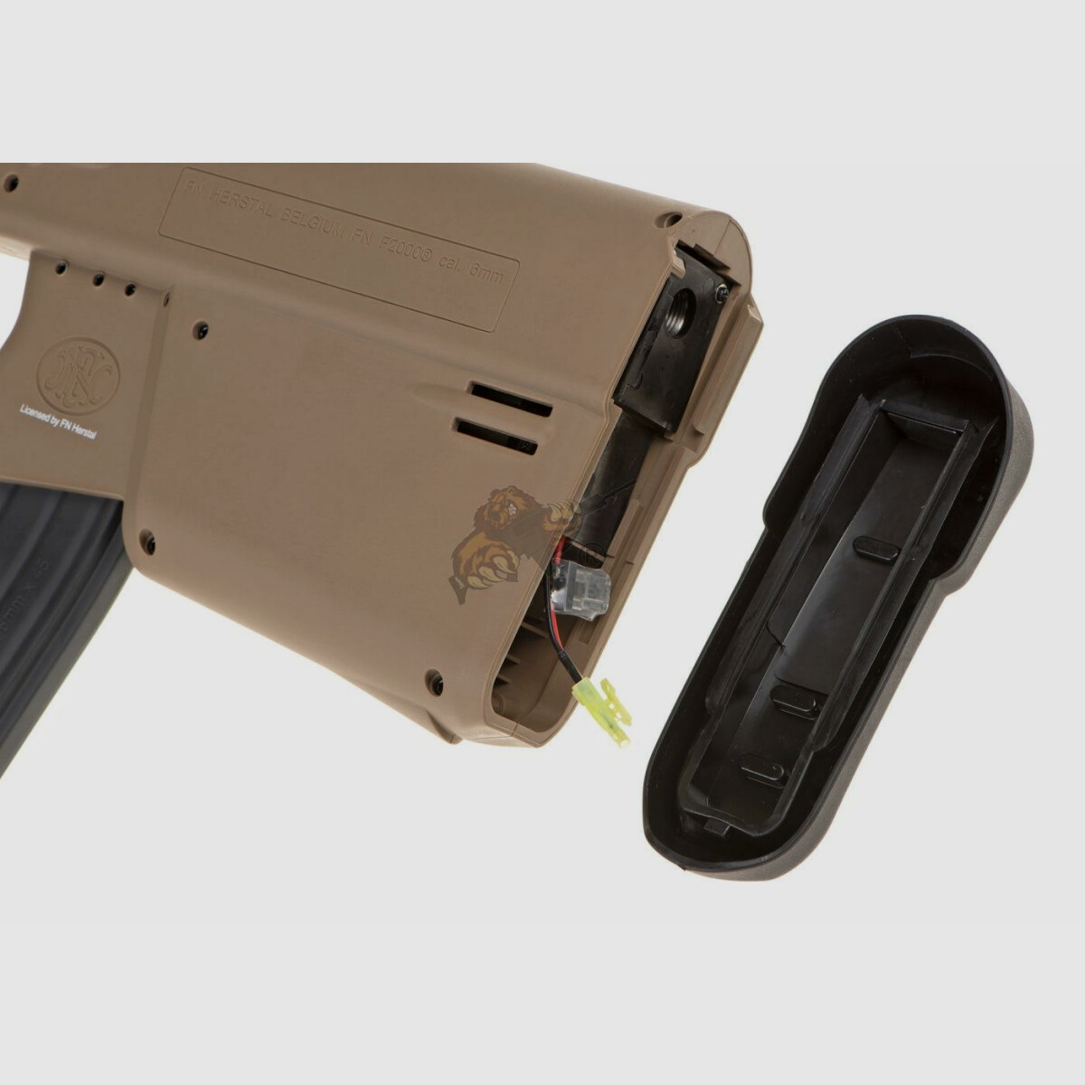 G&G FN F2000 Hunter Edition with ETU + Mosfet FN Herstal licensed version - in Desert Airsoft S-AEG free from 18