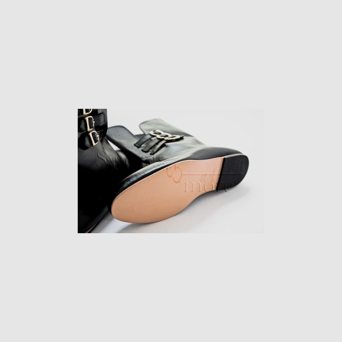 Mittelalterliche Lederstiefel