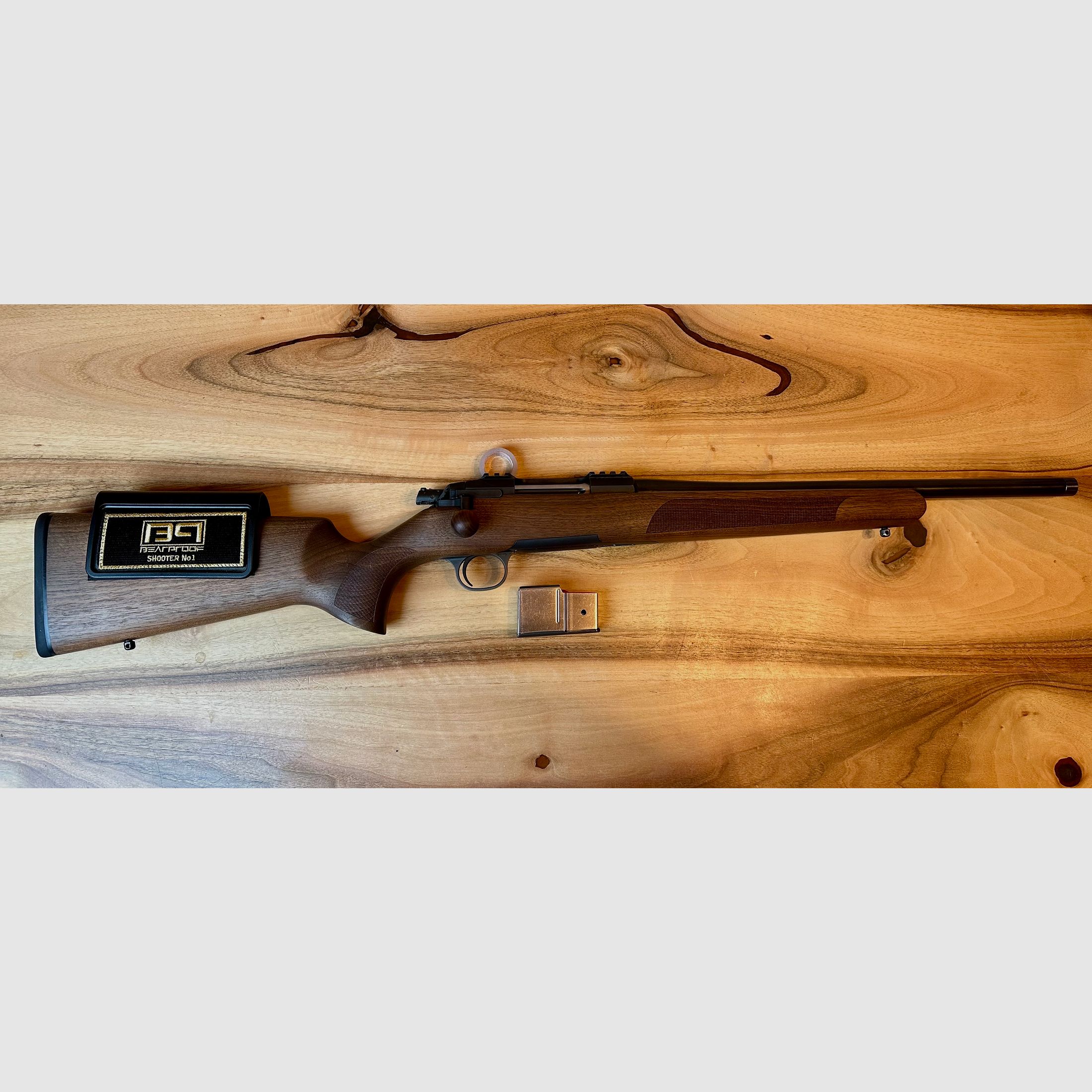 Azione in acciaio HS .308 canna 45 cm