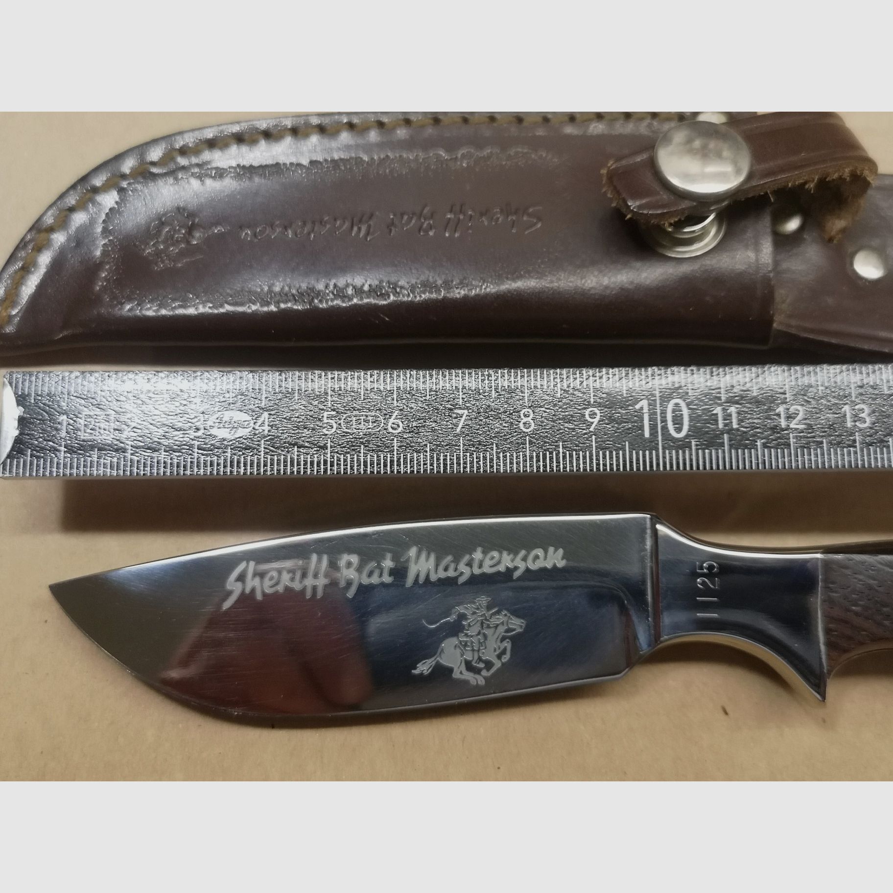 Jagdmesser Sheriff Bat Masterson 