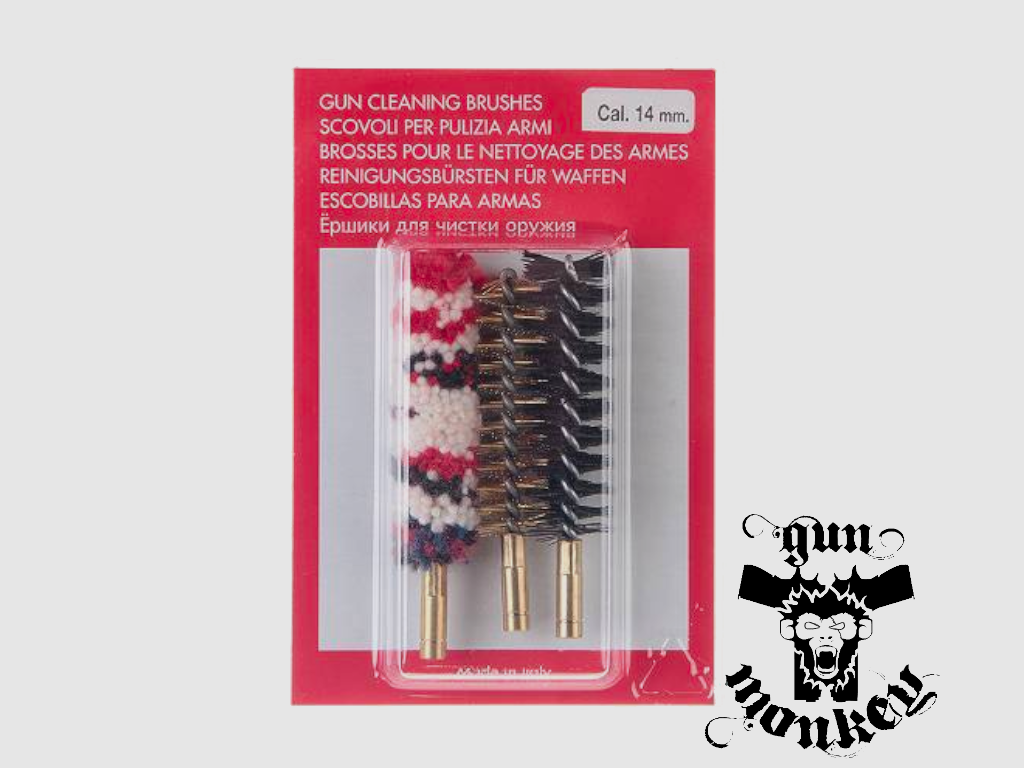 Stil Crin brushes cal. 14 mm brass, nylon, cotton (3 pcs)(SC-87A_14mm)
