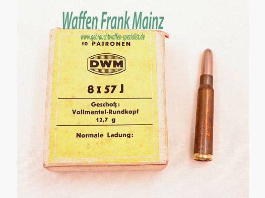 DWM, Karlsruhe Büchsenpatronen 8x57J