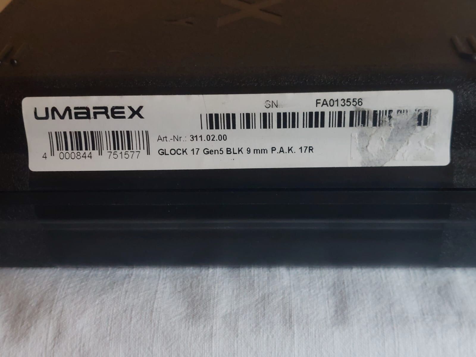 Glock 17 Gen 5 9mm P.A.K + akcesoria