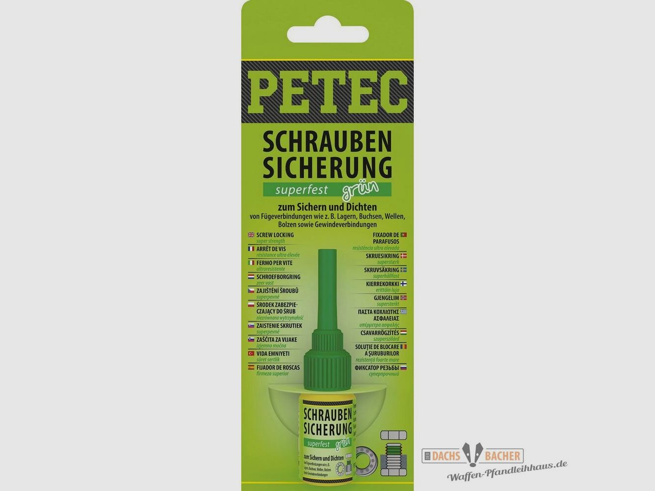 Schraubensicherung superfest 5 g PETEC