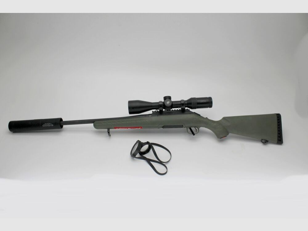 Rep. Büchse Ruger AMERICAN-PREDATOR mit ZF und Schalldämpfer .308Win