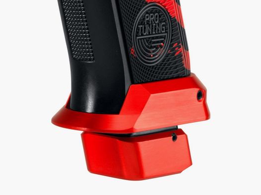 CZ Magazinboden - Alu für SP-01 Rot