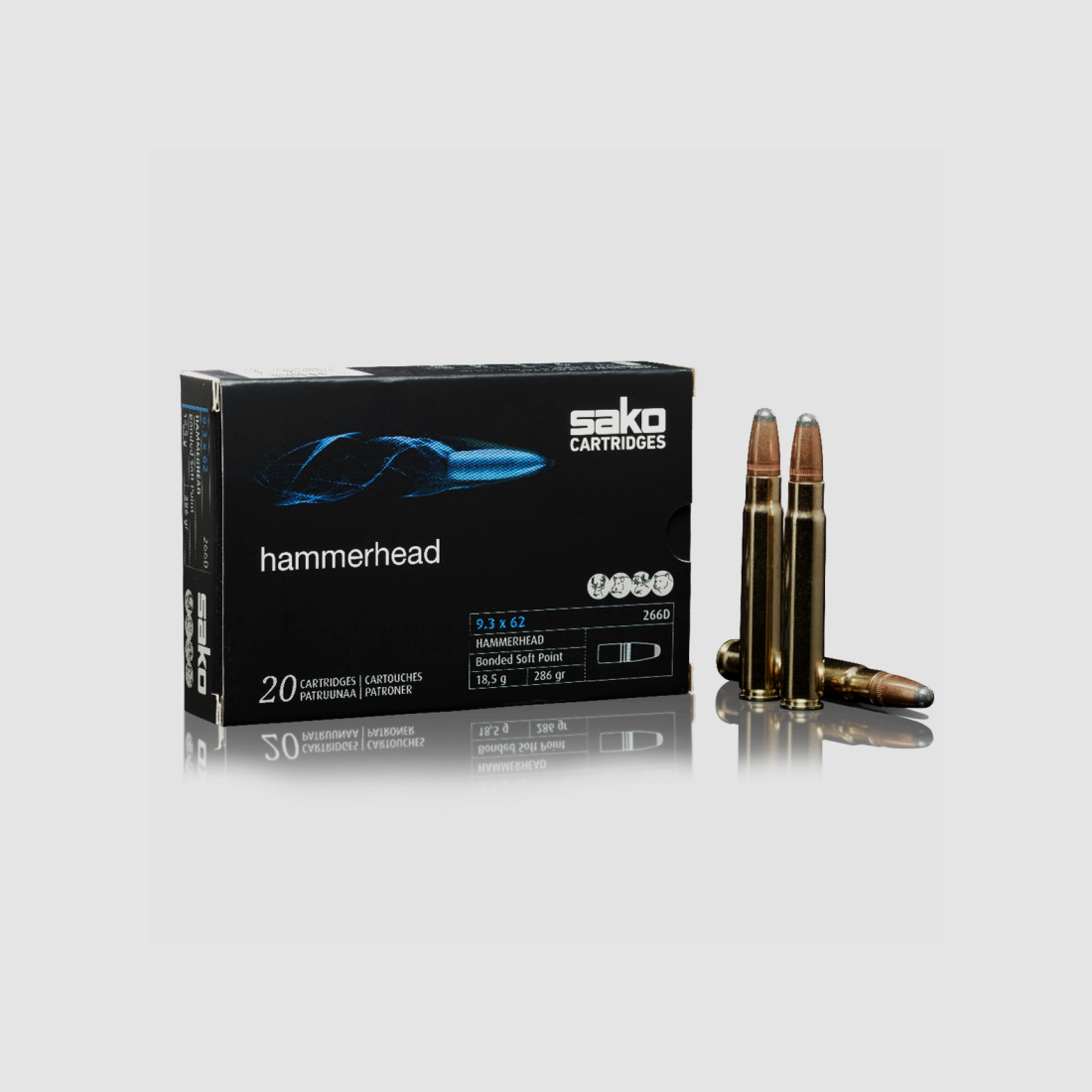 Sako Hammerhead Cal 9,3×62 286gr