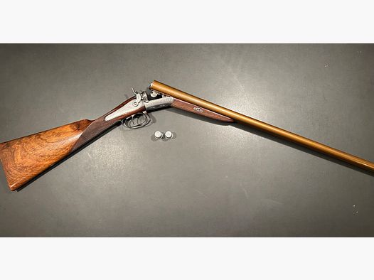 Purdey & Son Doppelhahnflinte 12/65 - historische Jagdwaffe