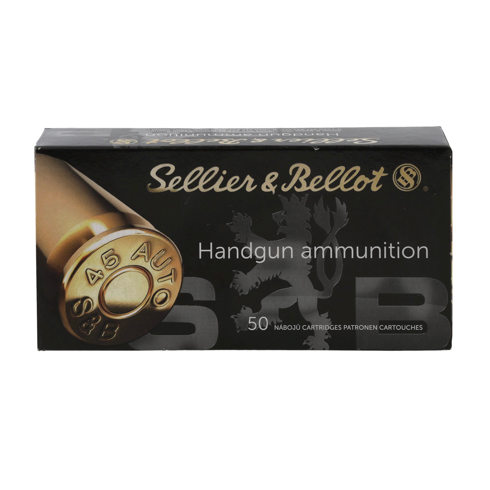 Munición Sellier & Bellot .45 AUTO/ACP 230grs 14,9 g FMJ, imagen 4 de 4
