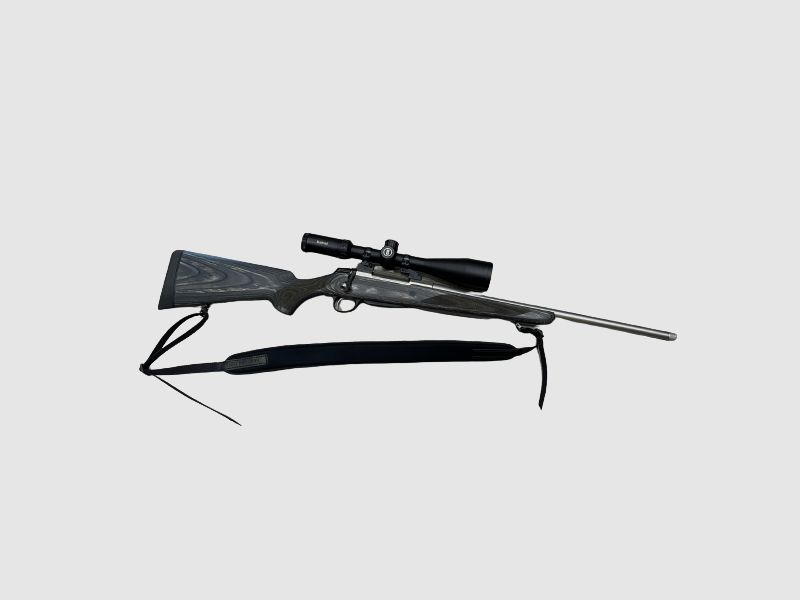 SPARSET - TIKKA T3X LAMINATED STS .308WIN + RUSAN SCHWENKOMONTAGE + BUSHNELL PRIME 3-12x56 G4I + GE
