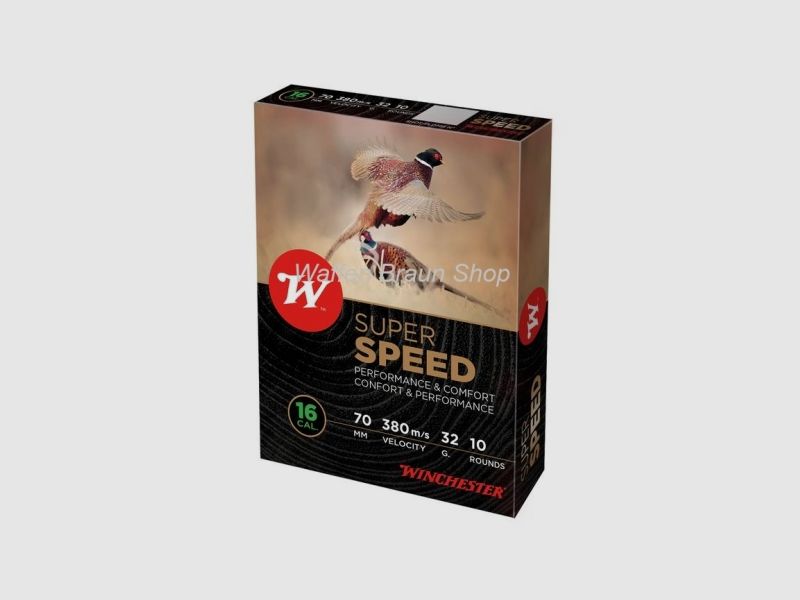 Winchester SUP SPEED G2, 16-70, 16mm, 32g, P5, 10 Stück