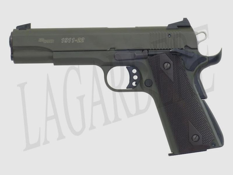 SIG-SAUER 1911-22 OD GREEN (PISTOLE KALIBER .22)