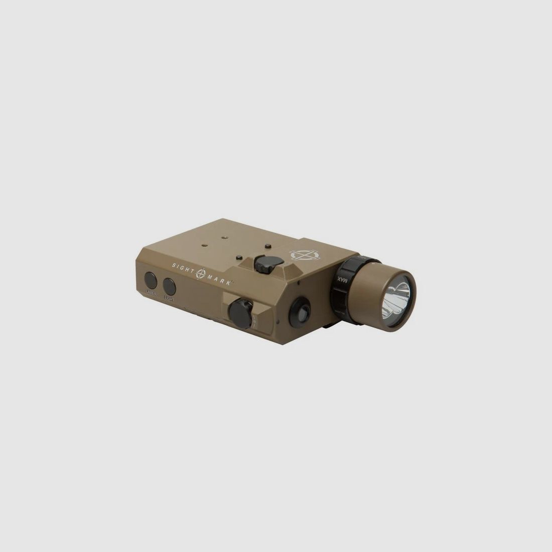 SIGHTMARK Combo Sightmark LoPro Lampe de Poche (Visible et IR) et Point Rouge Laser Vert – Terre Sombre, image 2 sur 2