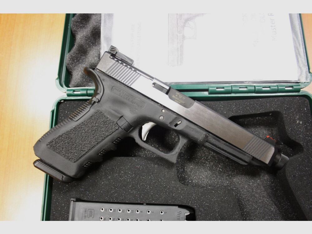 Glock RBF 6634 MOS Gewinde Kaliber 9mm Luger LP 1590 Euro 6634