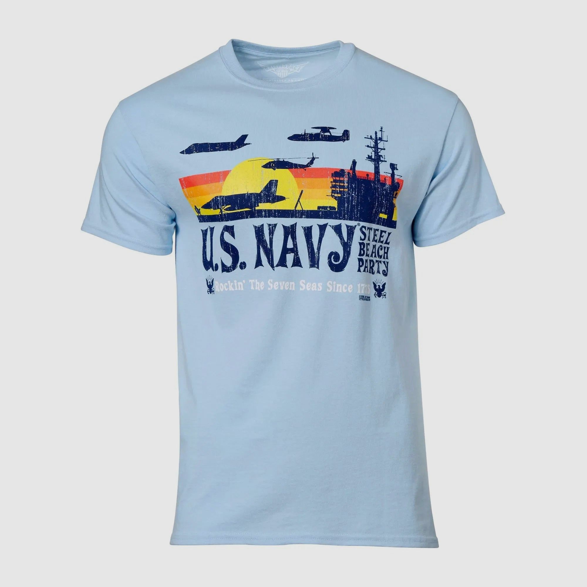 7.62 Design 7.62 Design T-Shirt USN Steel Beach Party sky blue