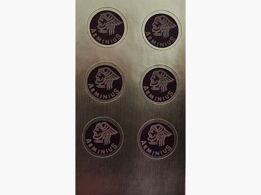 1x Arminius Logo Icon Emblem Sticker para ME Bull Barrel & ME Single Action Army | ¡Envío gratis!