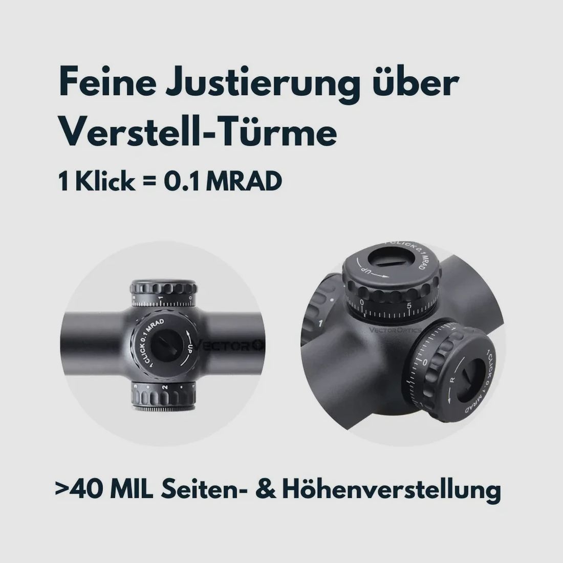 Vector Optics SCOC-T37 Continental x8 1-8x24 ED Tactical