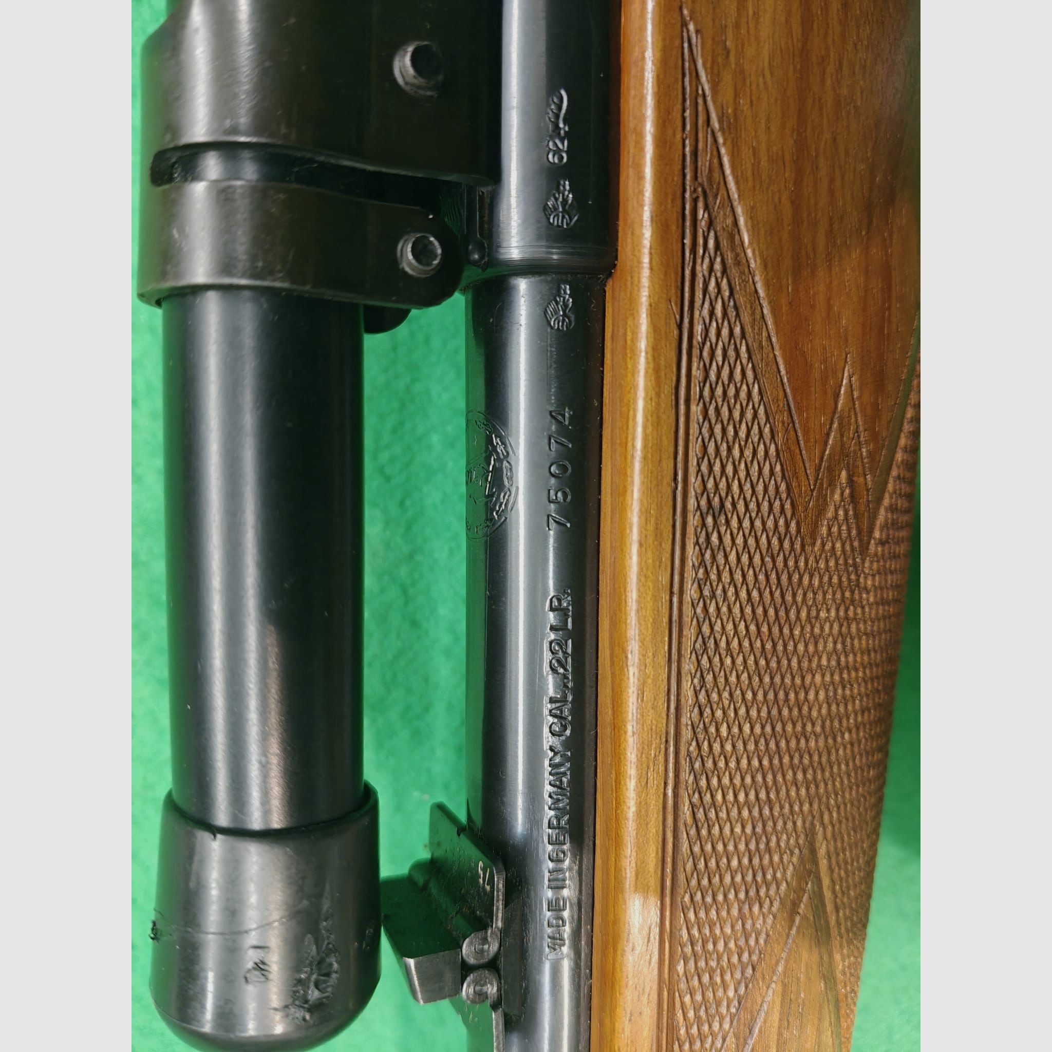 Krico .22lr mała kaliber Stuttgart z lunetą