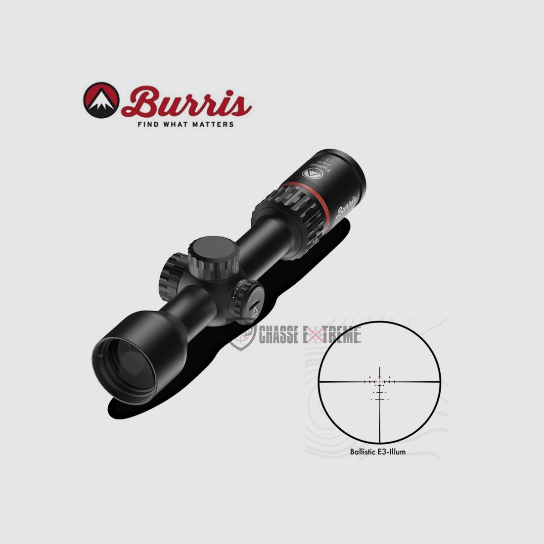 BURRIS Fullfield E3 ill 2-8x35 riflescope