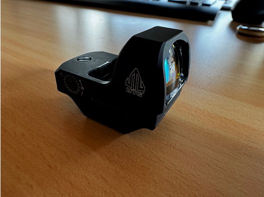 UTG Red Dot OP3 Micro SL (4 MOA) mit Picatinny-Montage