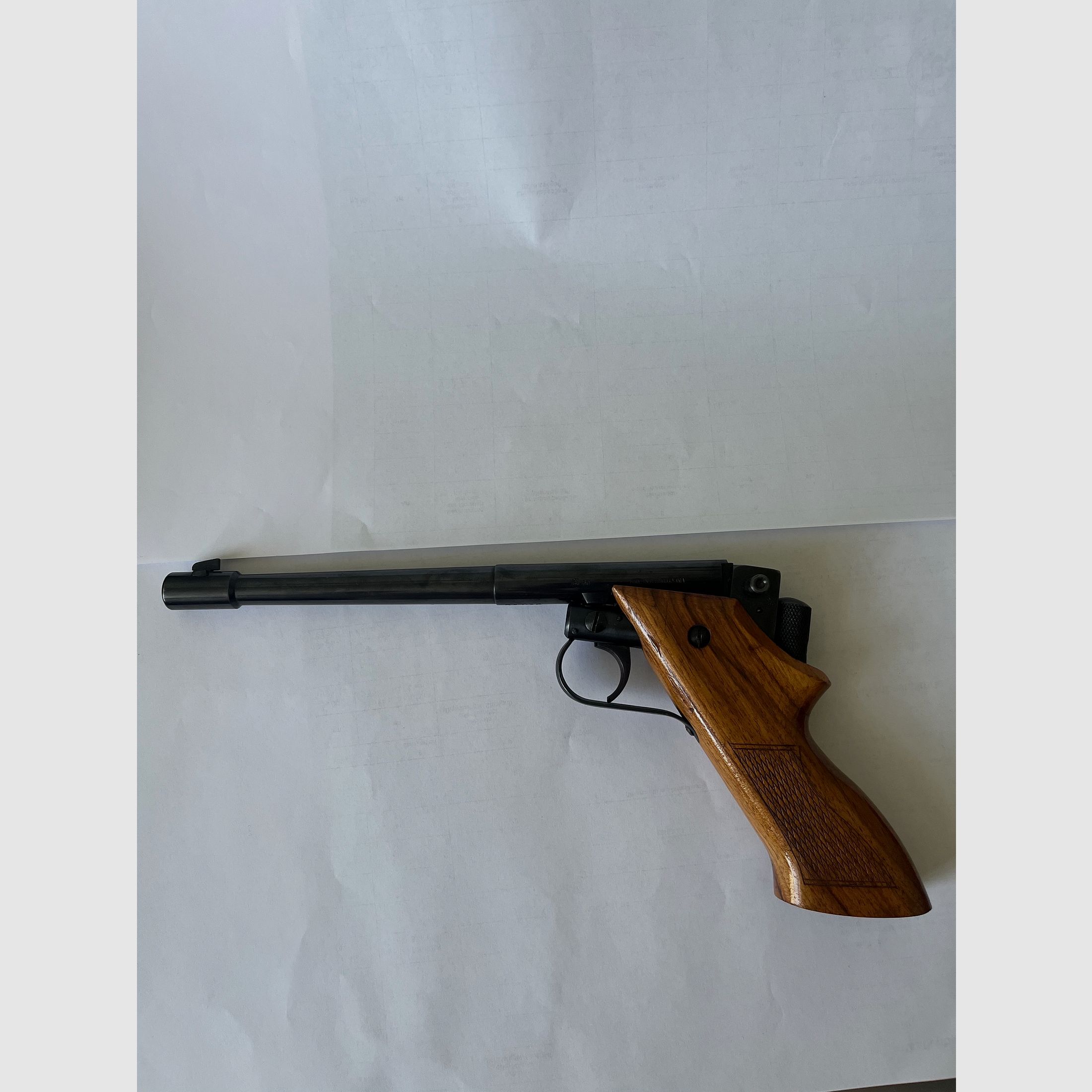 Brünner .22 lang Kipplauf-Kurzwaffe