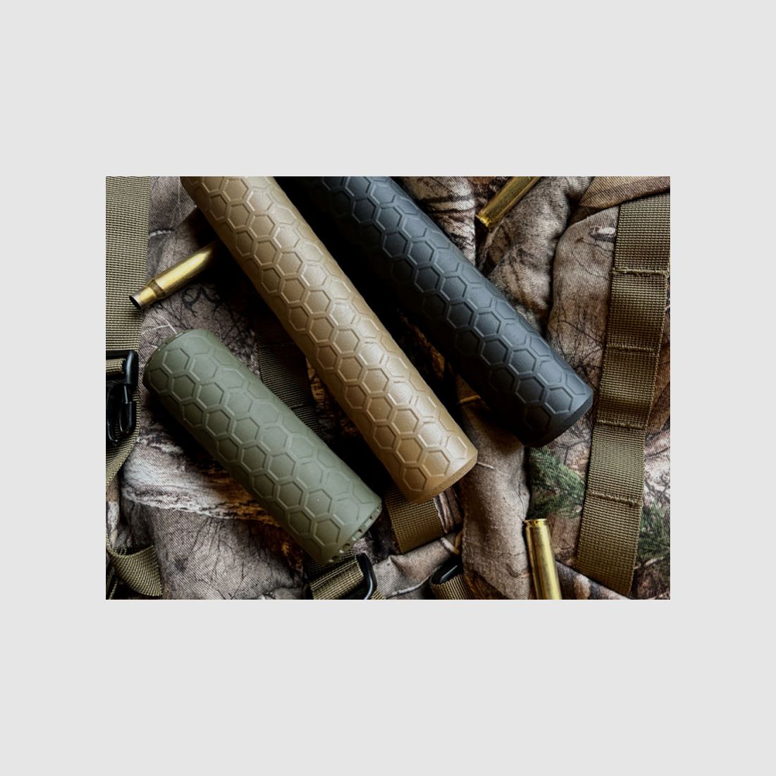 VANWARD Ultralight G2, Silenciador Frontal Titan para calibre .30 (por ejemplo, .308 Win.), NEGRO