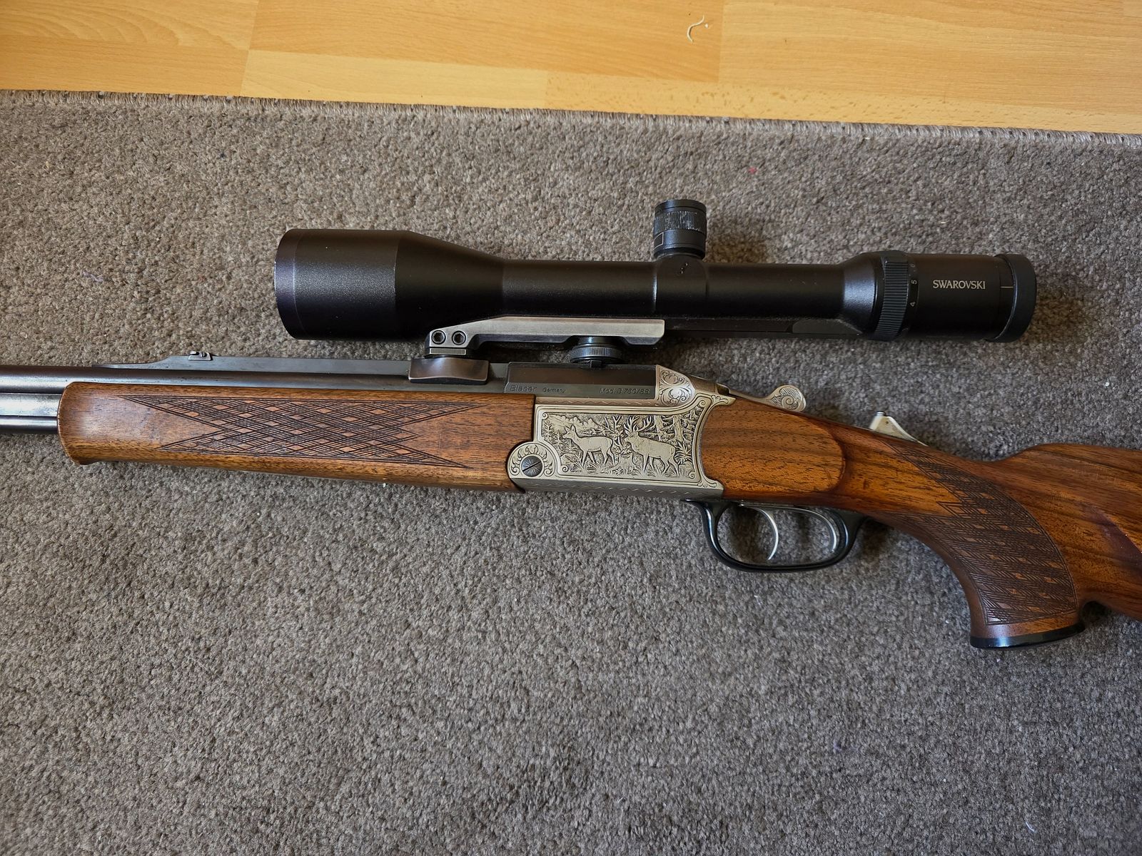 Blaser Bergstutzen 95 Luxus calibro 7x65R e 222 Rem.
