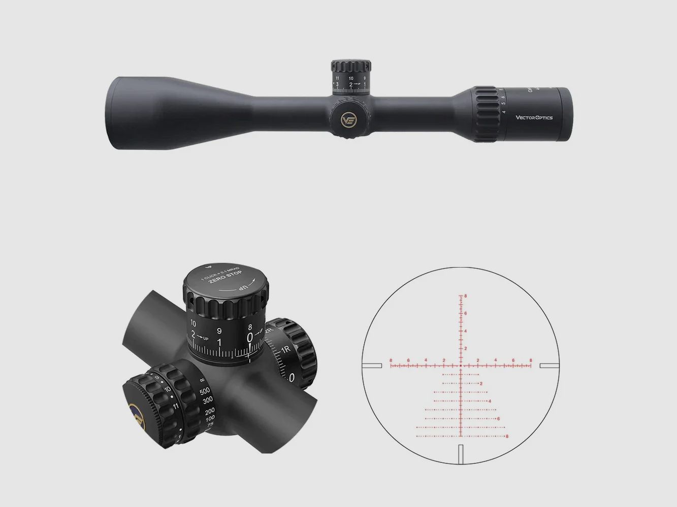 Vector Optics SCOL-T51 Continental x8 4-32x56SFP ED Tactical