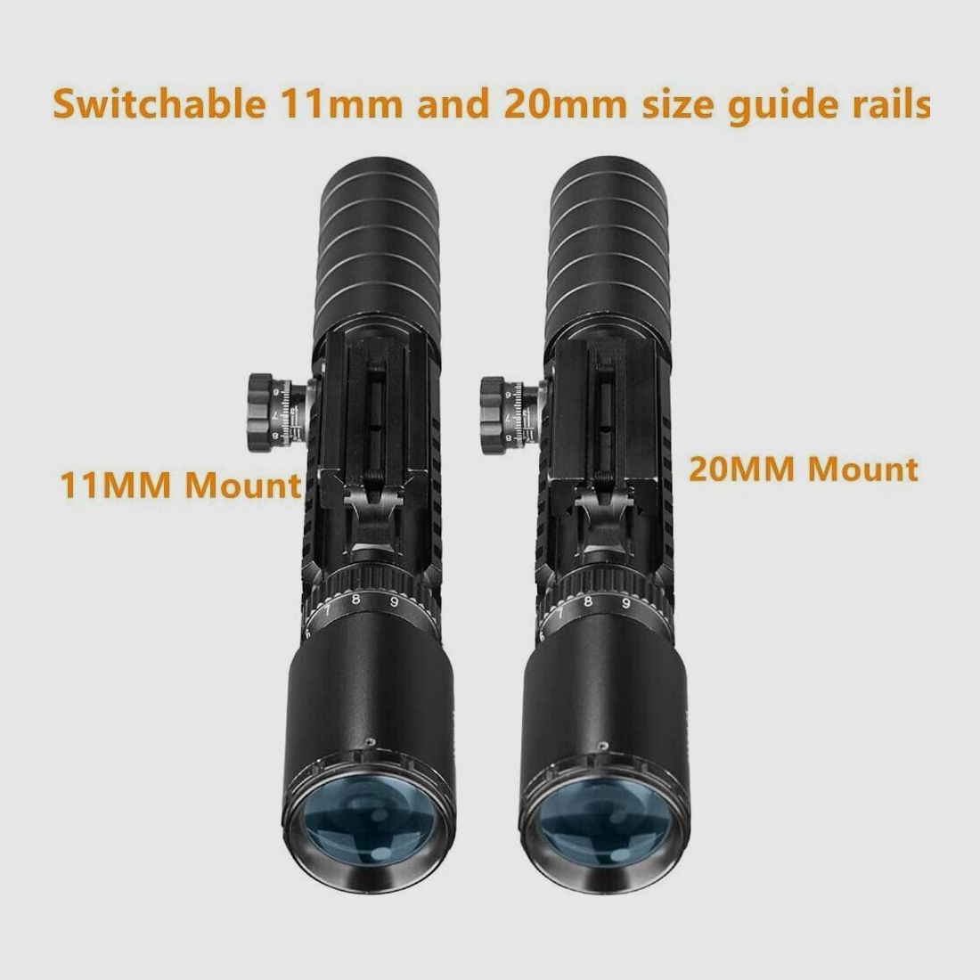 3-9x32 Scope, Jagdzielfernrohr, für Jagd, Ziel, eingebaute 11 / 22 mm Schiene