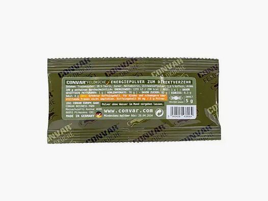 Convar-7 Convar-7 Field Kitchen Energy Powder