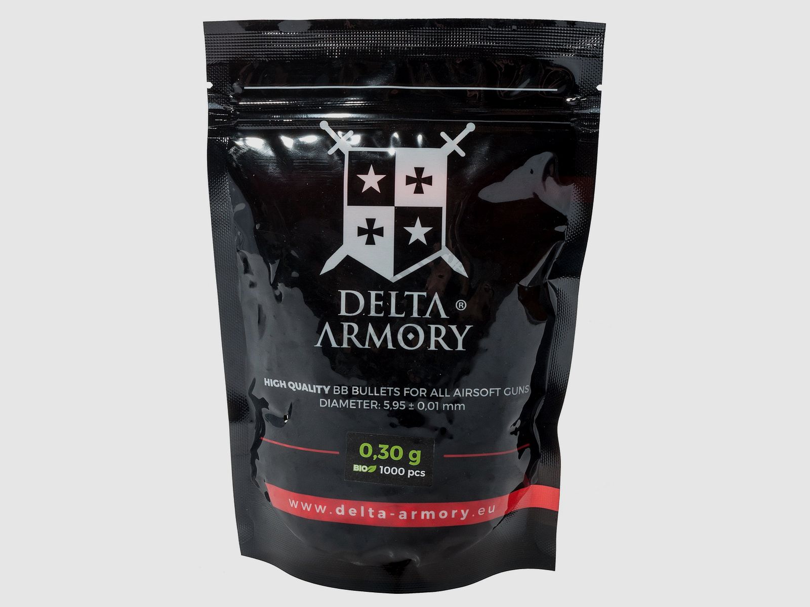 Bio Airsoft BB´s 0.30g diameter 5,95mm (1.000 Stück) | Delta Armory
