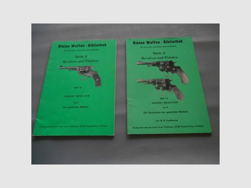 Kleine Waffen - Bibliothek; Nagant Revolver Nr. 2 und 3