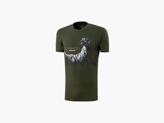 Trabaldo Identity T-Shirt mit Setter-Druck in Grün