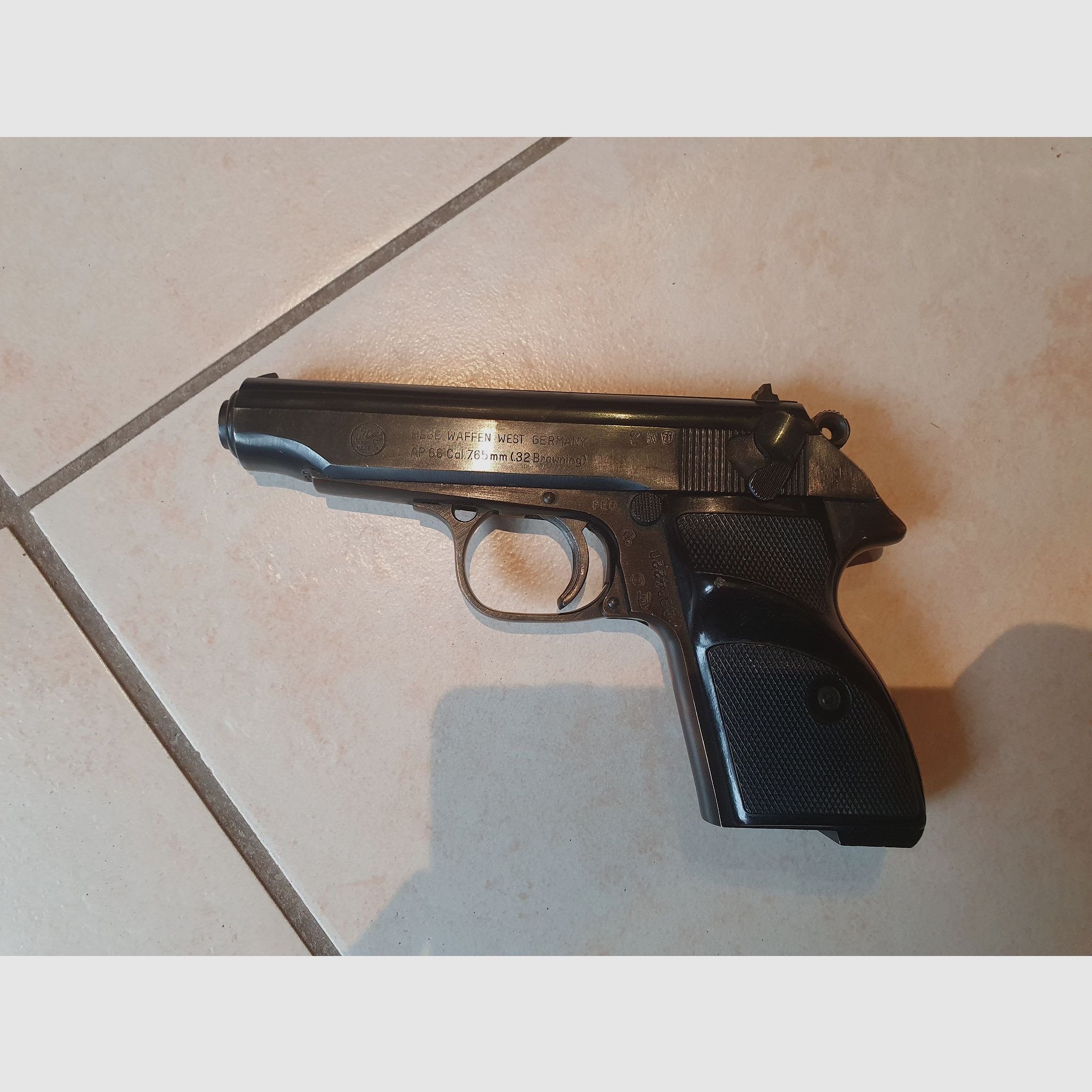 Automatik Pistole Kaliber 7,65 Hersteller Hege Waffen
