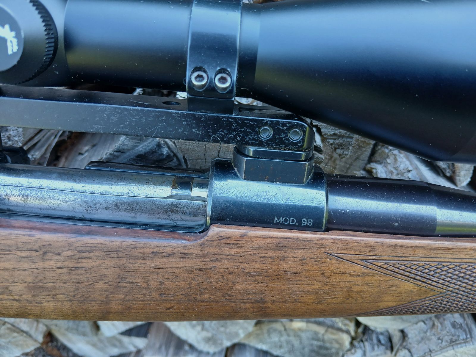 Repetierbüchse 98er von BRNO im Kaliber  .30-06 Spring. 
