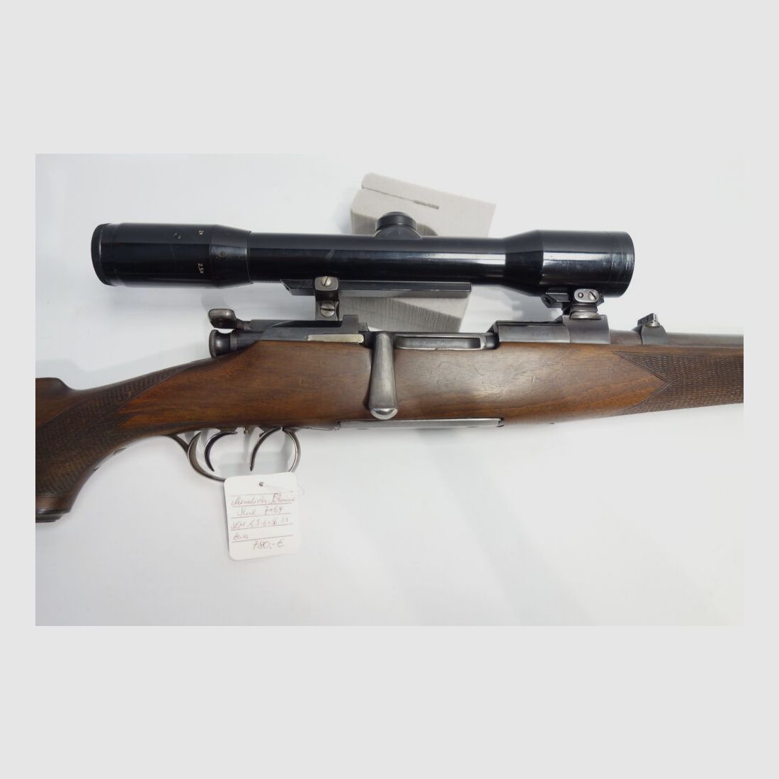 Hombre Mannlicher Mannlich Schönauer GK con 1,5-6x36/1 Hensold/Wetzlar Diavari