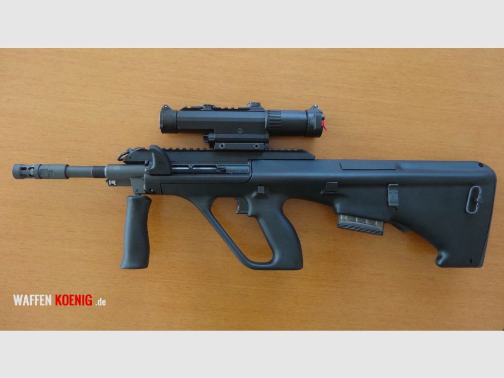 Steyr AUG	 Steyr AUG-Z A3 Cal. 223 Rem mit ZF Leupold Mark 4 CQ/T 1-3x14mm mit LP