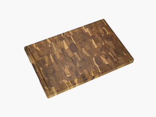 Schneidebrett Block Teak Holz endgrain Stolf supreme 58,5X38X3,2cm