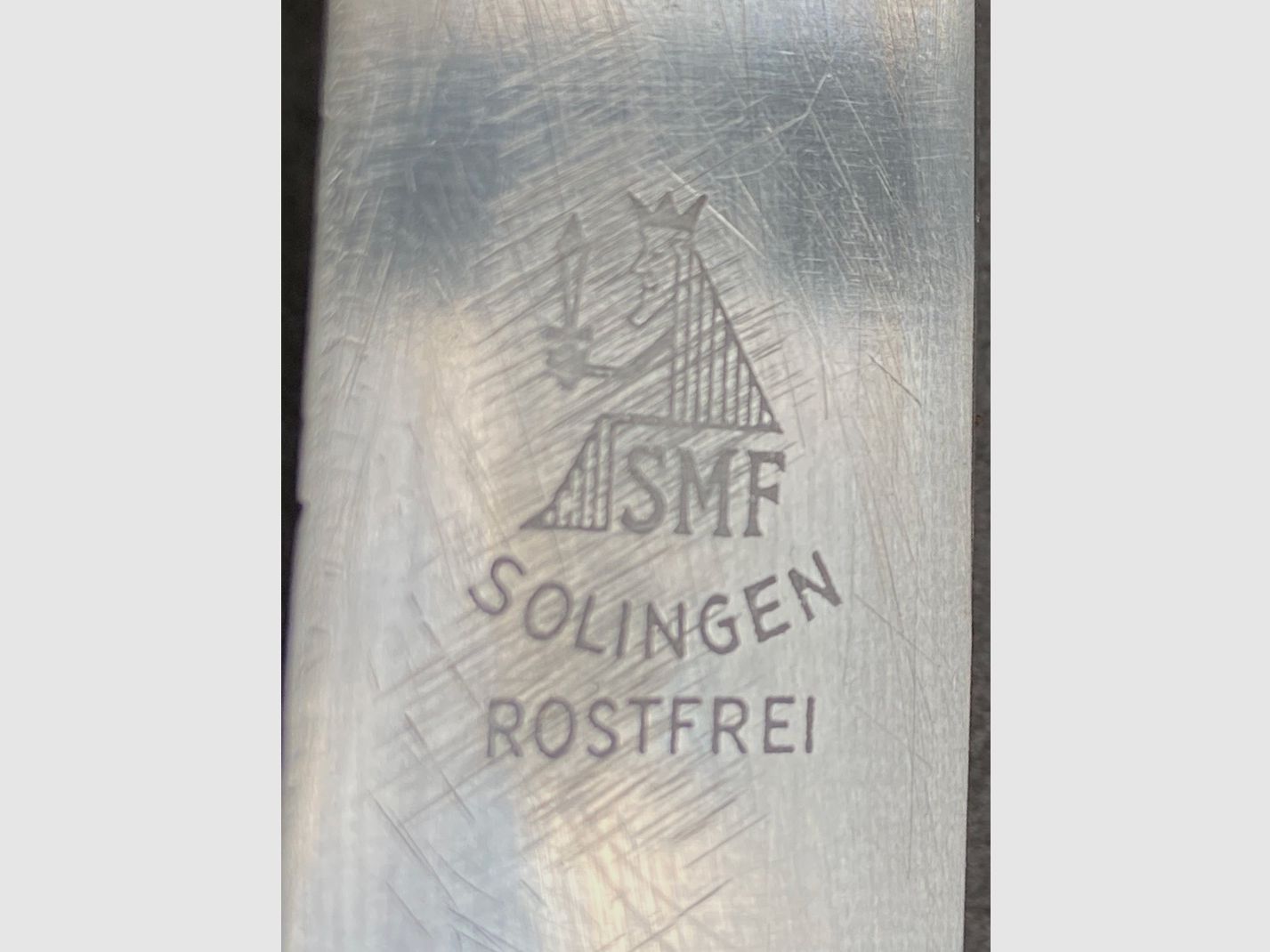 Vlieger-schakelmessen van de Duitse Luftwaffe uit de Tweede Wereldoorlog; SMF 1. model - niet demontabel,