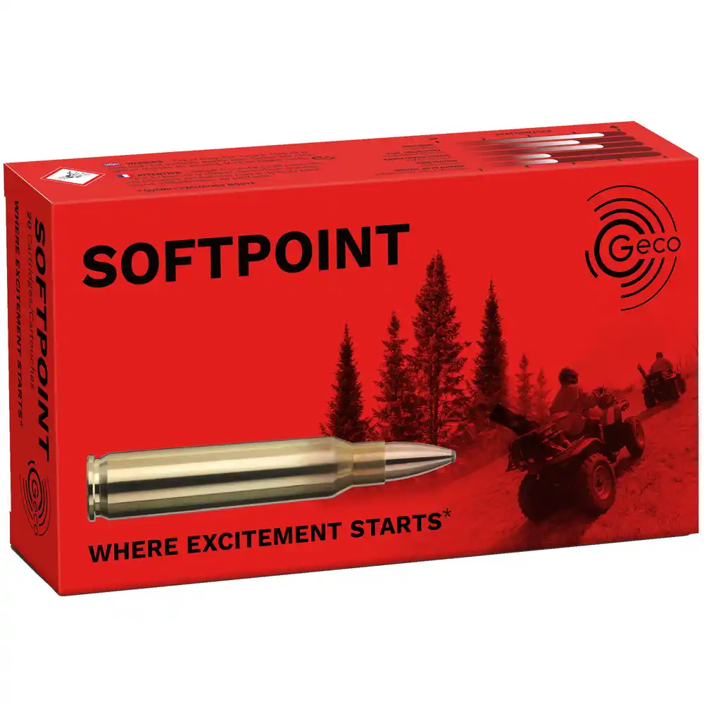 GECO .223 Rem. Softpoint Teilmantel 3,4g/53grs.