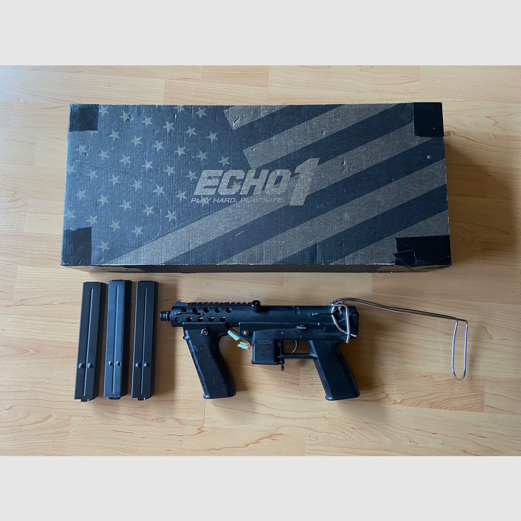 Tec-9 Echo1 GAT General Assault Tool S-AEG Gebrauchter Zustand