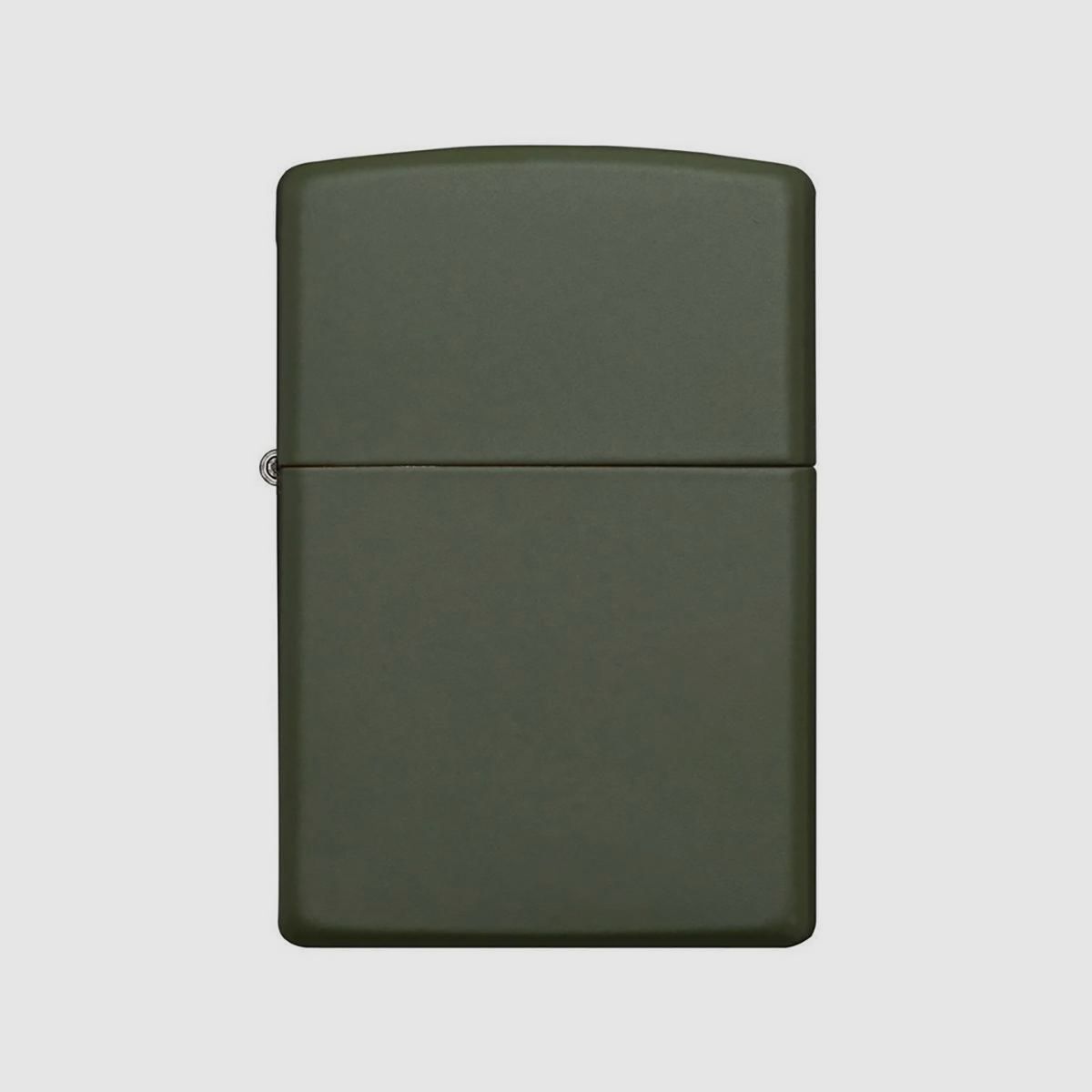 Zippo briquet vert olive mat, image 1 sur 5