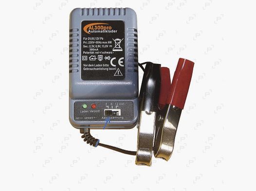Batterieladegerät 6V/12V für Futterautomaten