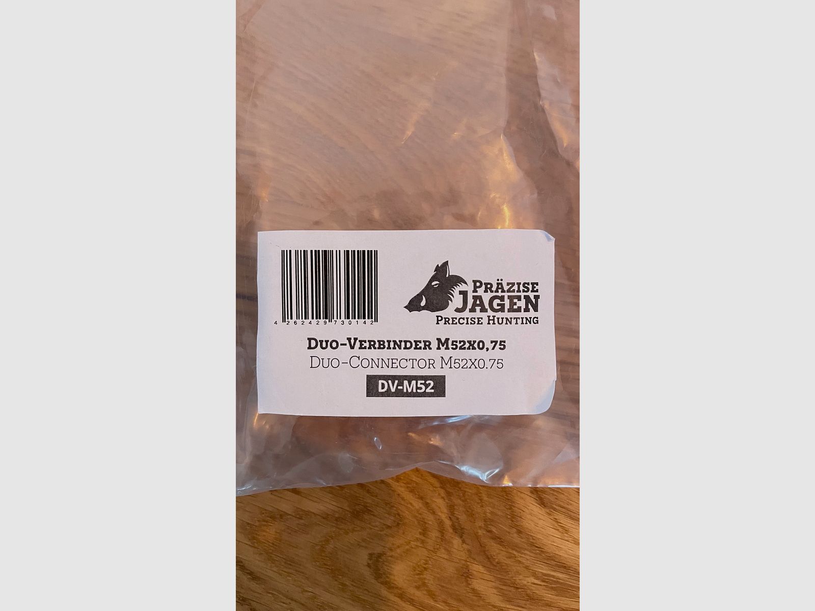 Precise Hunting Duo Connector M52x0.75