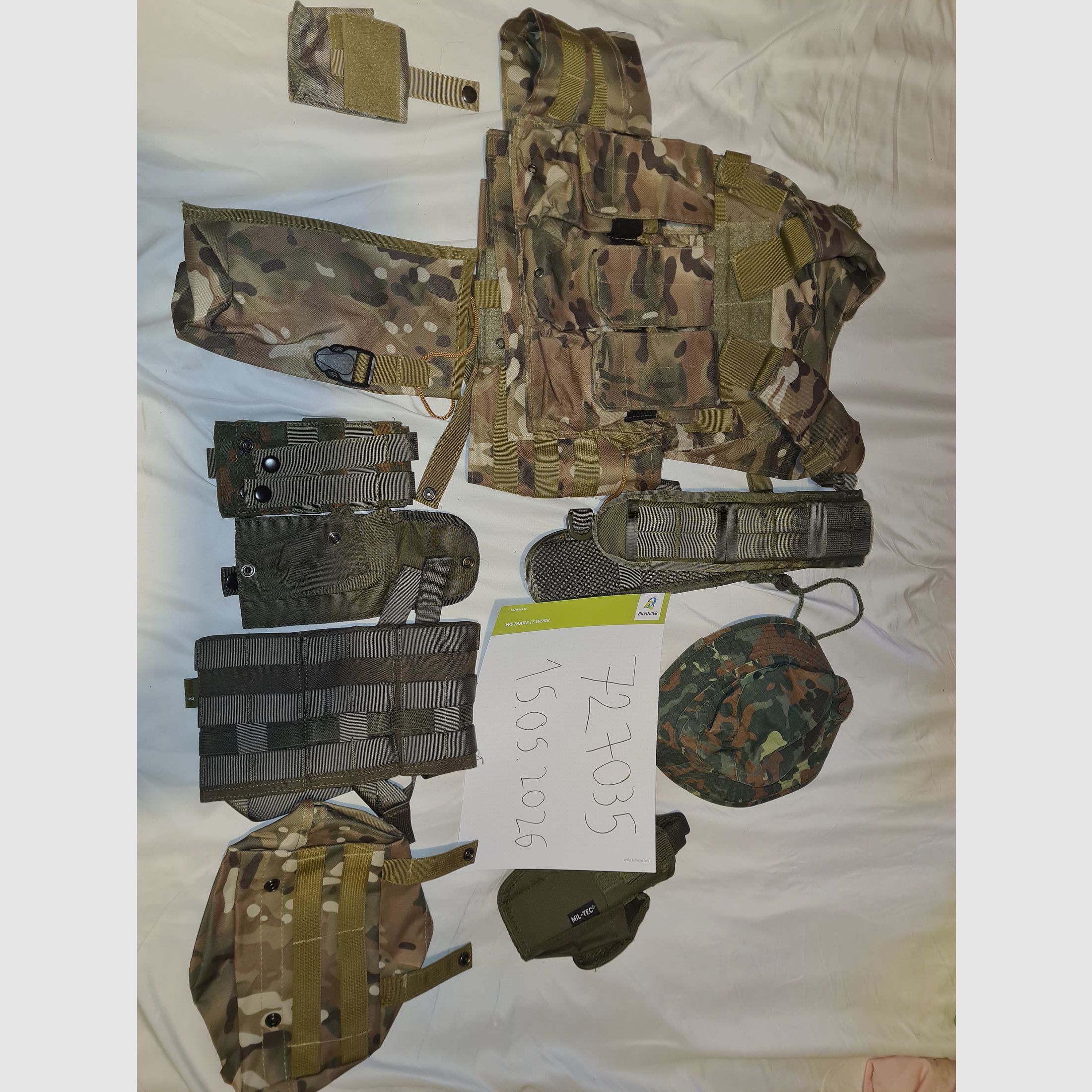 Chest armor holster etc
