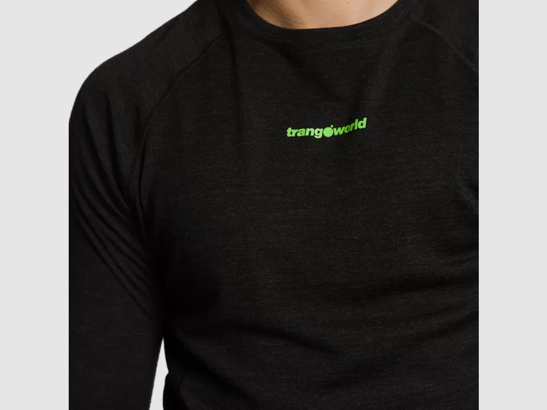 Trangoworld PULLOVER INTERIOR TRX2 WOOL EVO BLACK, image 3 of 4